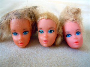 barbie heads